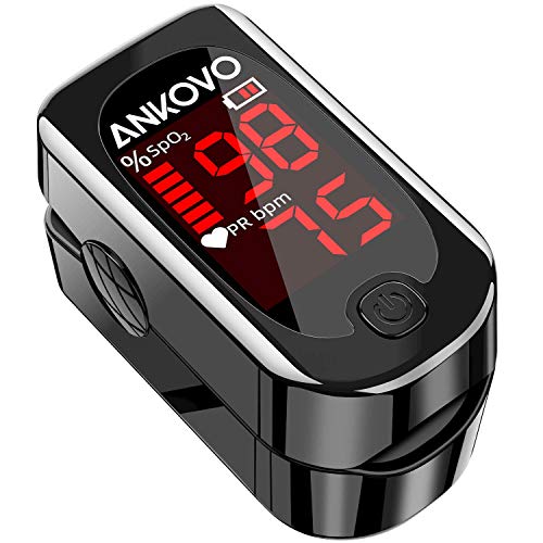 ANKOVO Blood Oxygen Saturation Monitor with Pulse Rate, Heart Rate Monitor